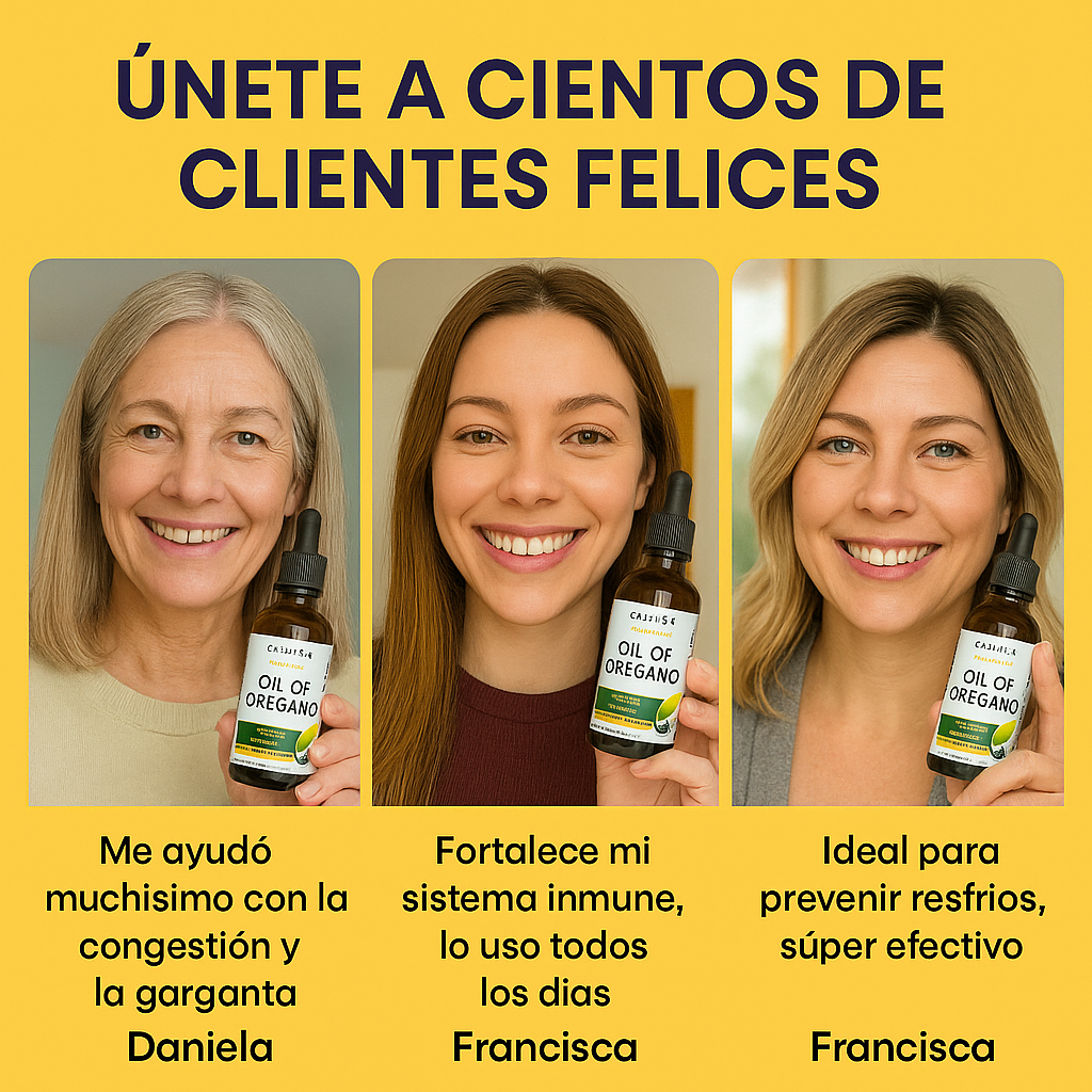 ⭐ Aceite de Orégano en Gotas – Recupera tu Bienestar Natural