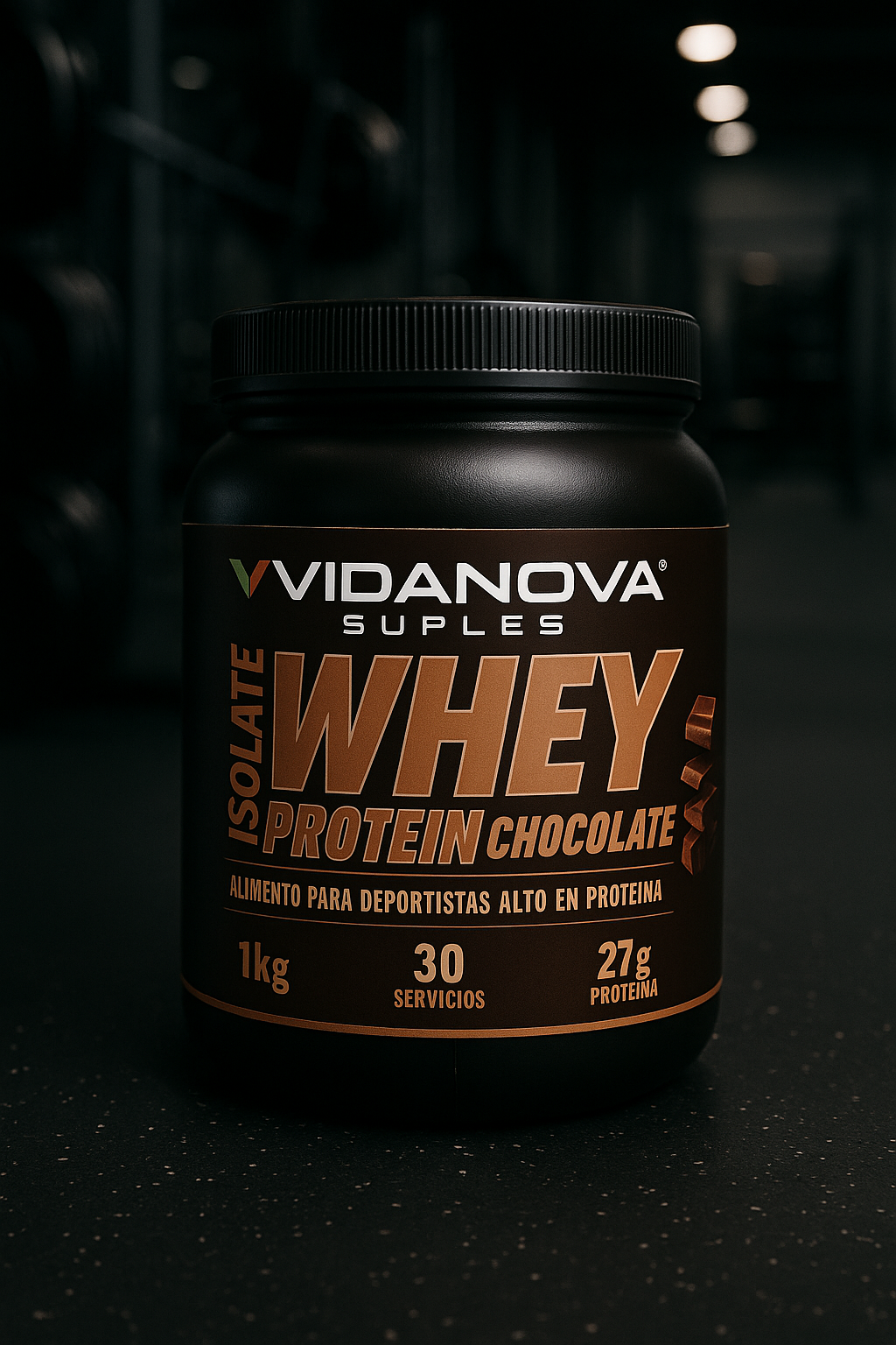💥 Isolate Whey Protein 1KG Sabor Chocolate 🍫