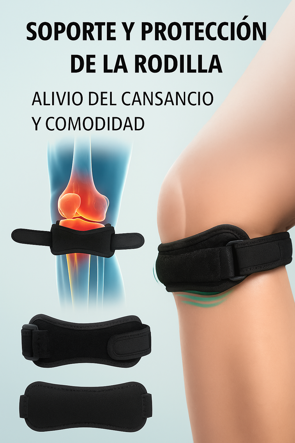 Menisquera Ortopédica de Soporte Avanzado 🦵