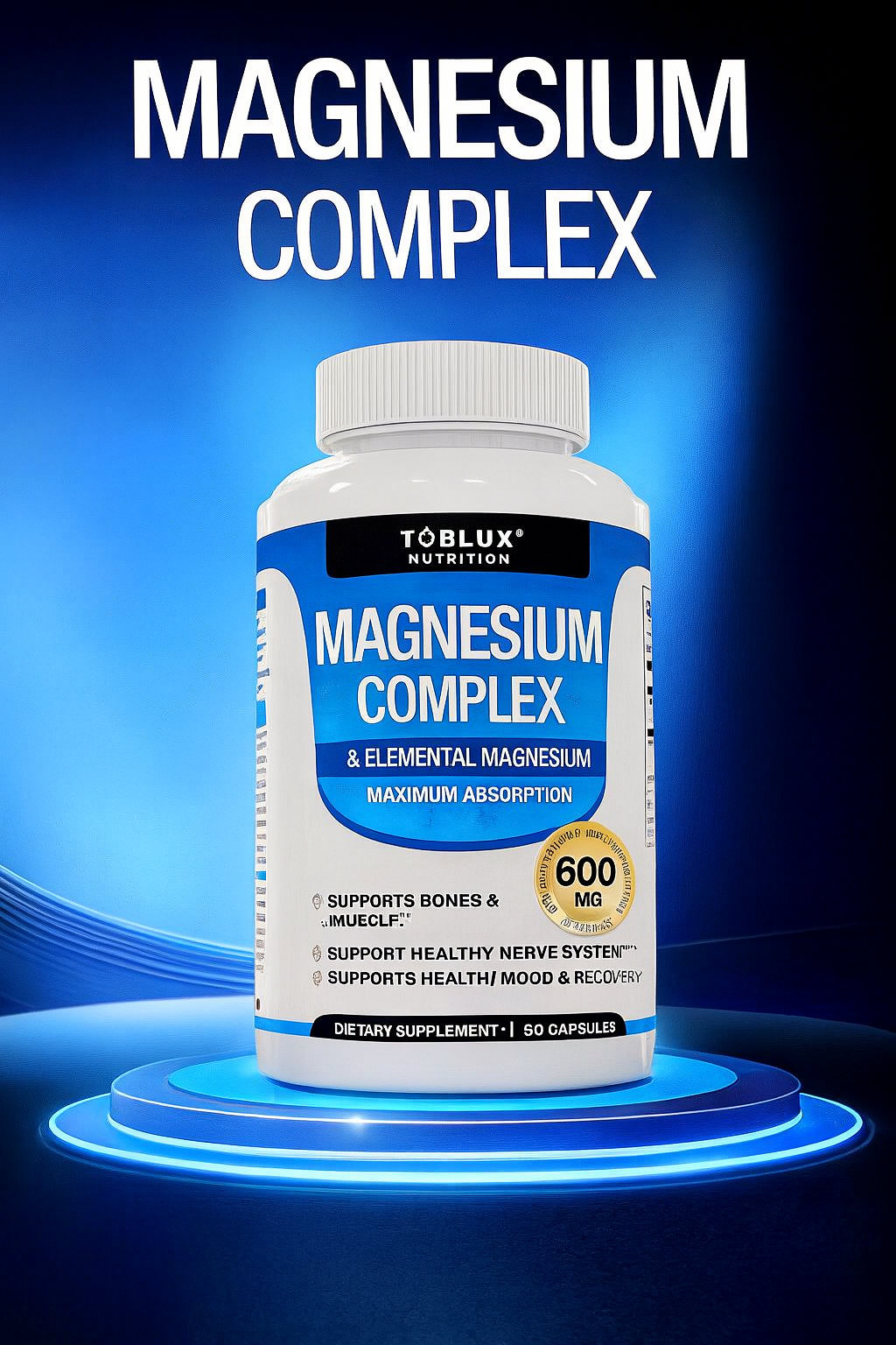 MAGNESIO COMPLEX 600MG