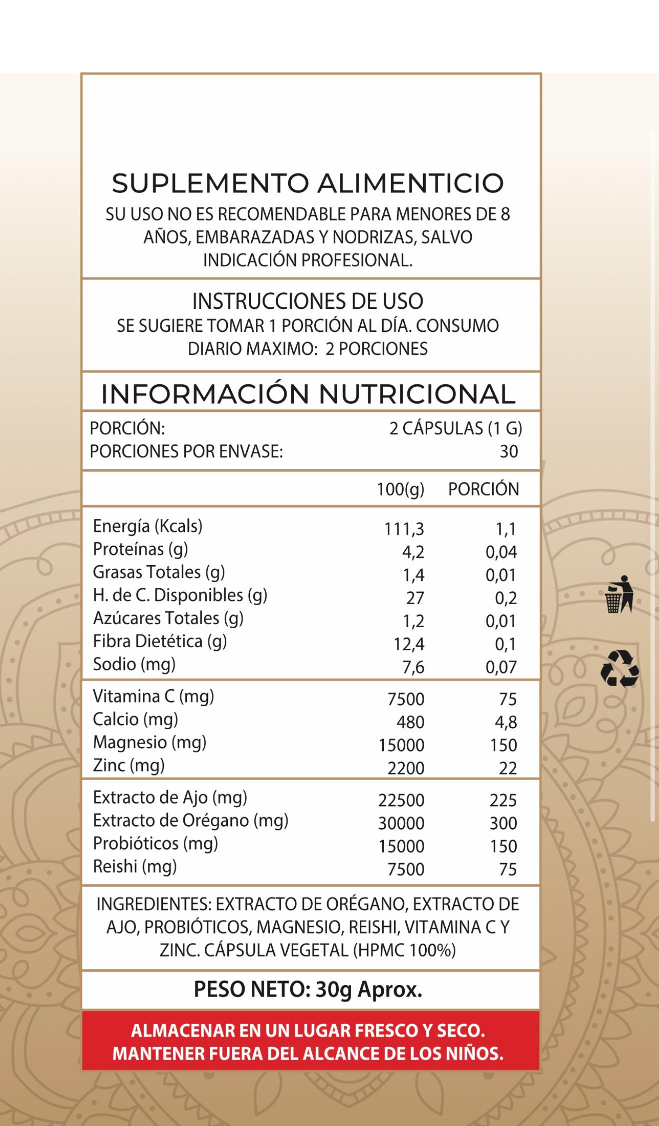 🧘♀️ Candida Cleanse 1000Mg ORIGINAL – 60 Cápsulas 🌿