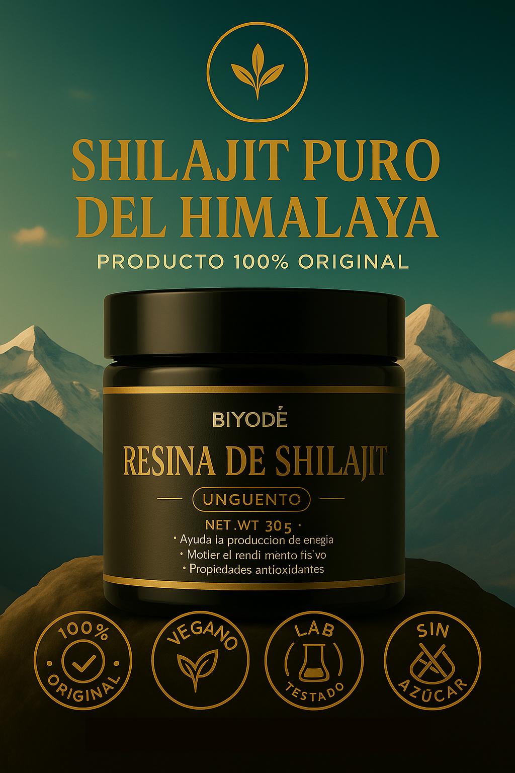 Shilajit Vital™ – Energía pura desde la montaña