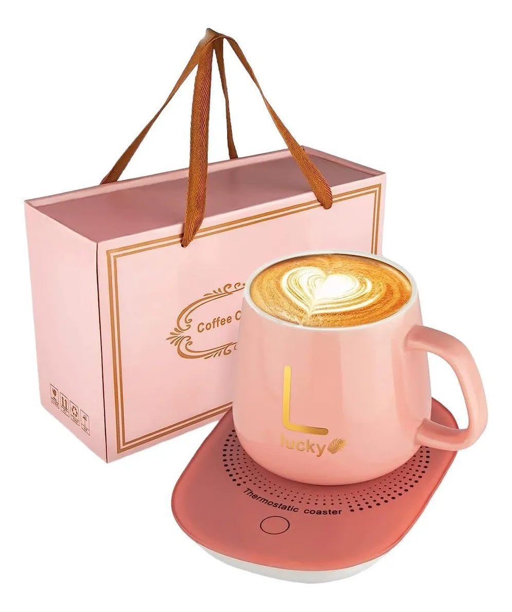 ☕Taza con calentador eléctrico 🔥