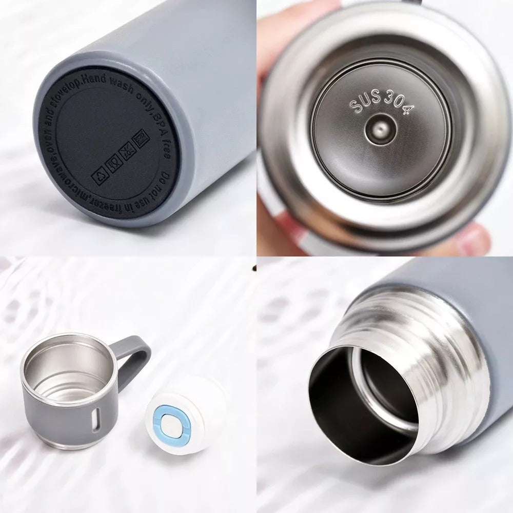 🔥 Set Termo acero inoxidable + 3 Tazas ☕