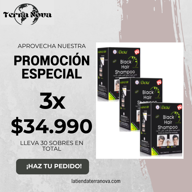 Shampoo Cubre Canas (En Sachet Caja de 10 Unidades)