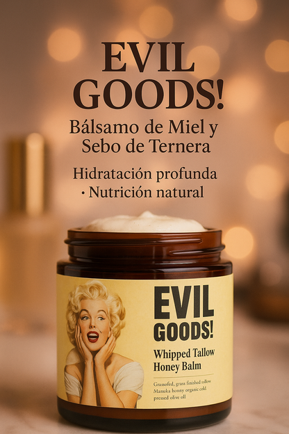 🍯 EVIL GOODS – Crema Antiedad Premium, El elixir natural de la juventud