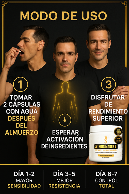 👑 KING MAKER – Activa tu Potencial Masculino 🔥