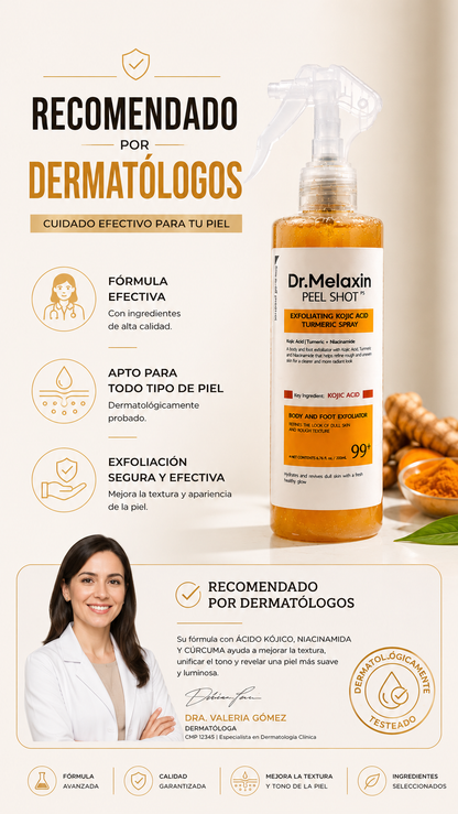 Dr. Melaxin Peel Shot™ – Exfoliante Coreano para una Piel sin manchas y Radiante