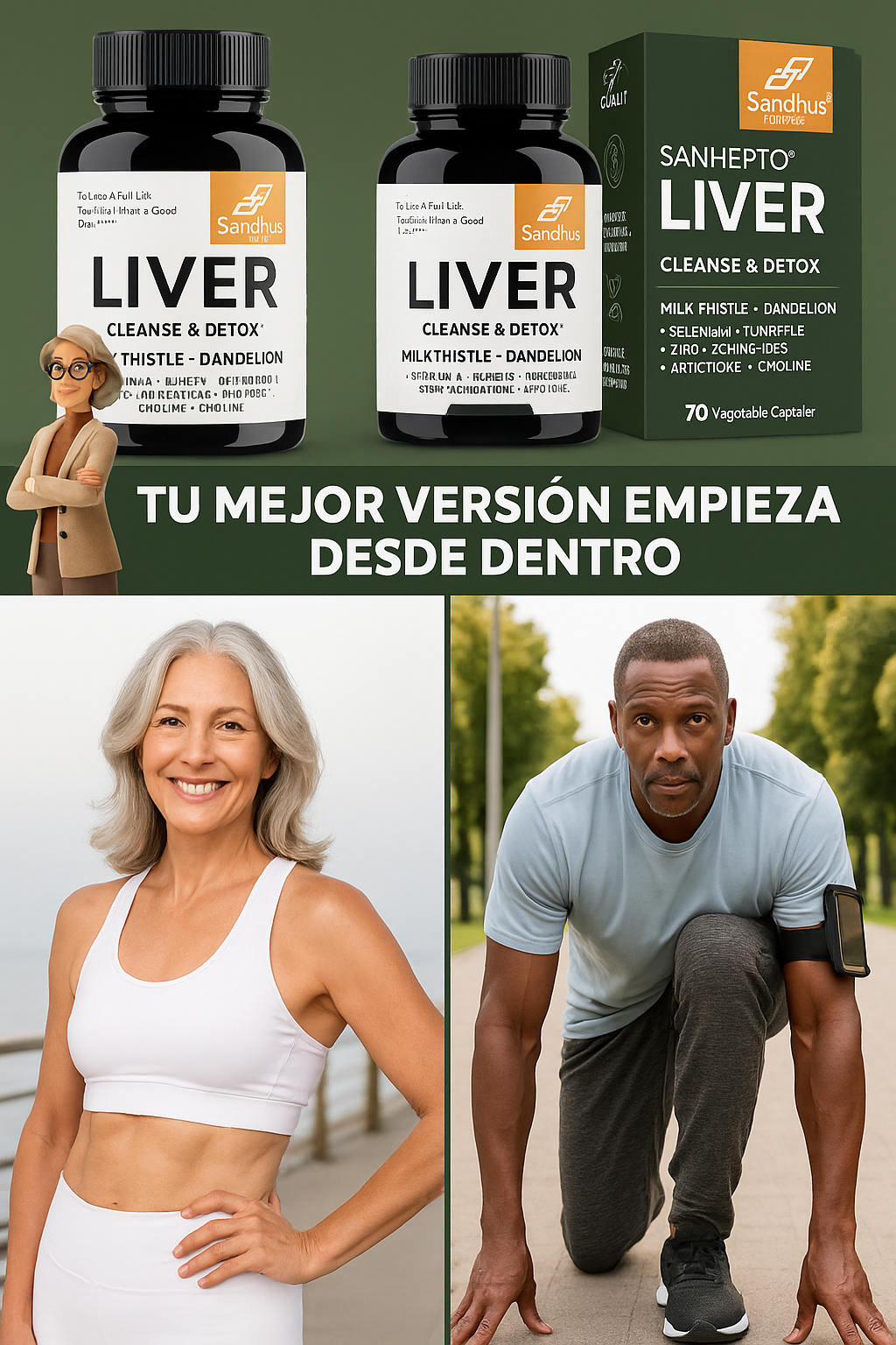 🌿 Liver Cleanse Detox – Limpieza hepática para sanar el hígado graso naturalmente💚