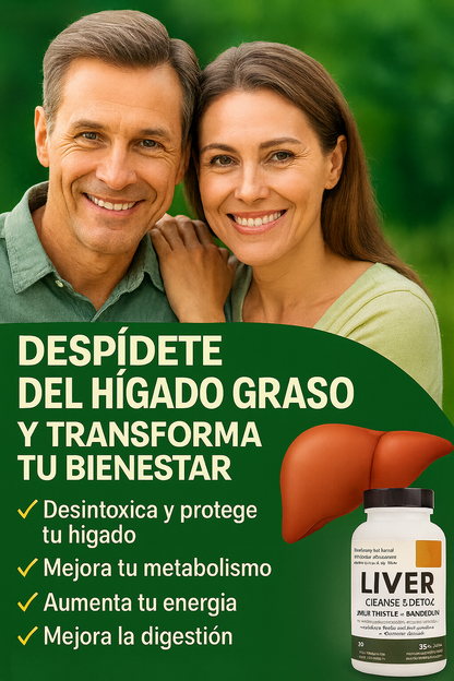 🌿 Liver Cleanse Detox – Limpieza hepática para sanar el hígado graso naturalmente💚