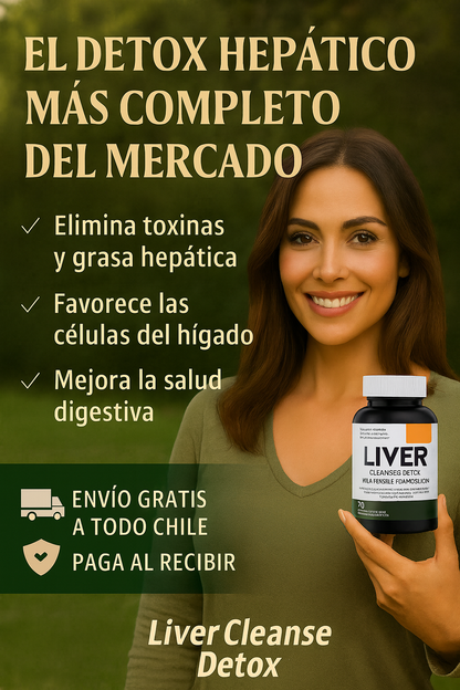 🌿 Liver Cleanse Detox – Limpieza hepática para sanar el hígado graso naturalmente💚
