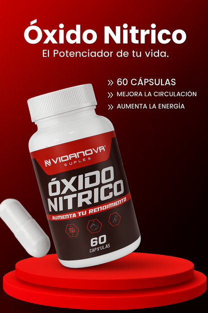 Óxido Nítrico Power™ – Desata tu máximo rendimiento físico y protege tu salud Cardiovascular