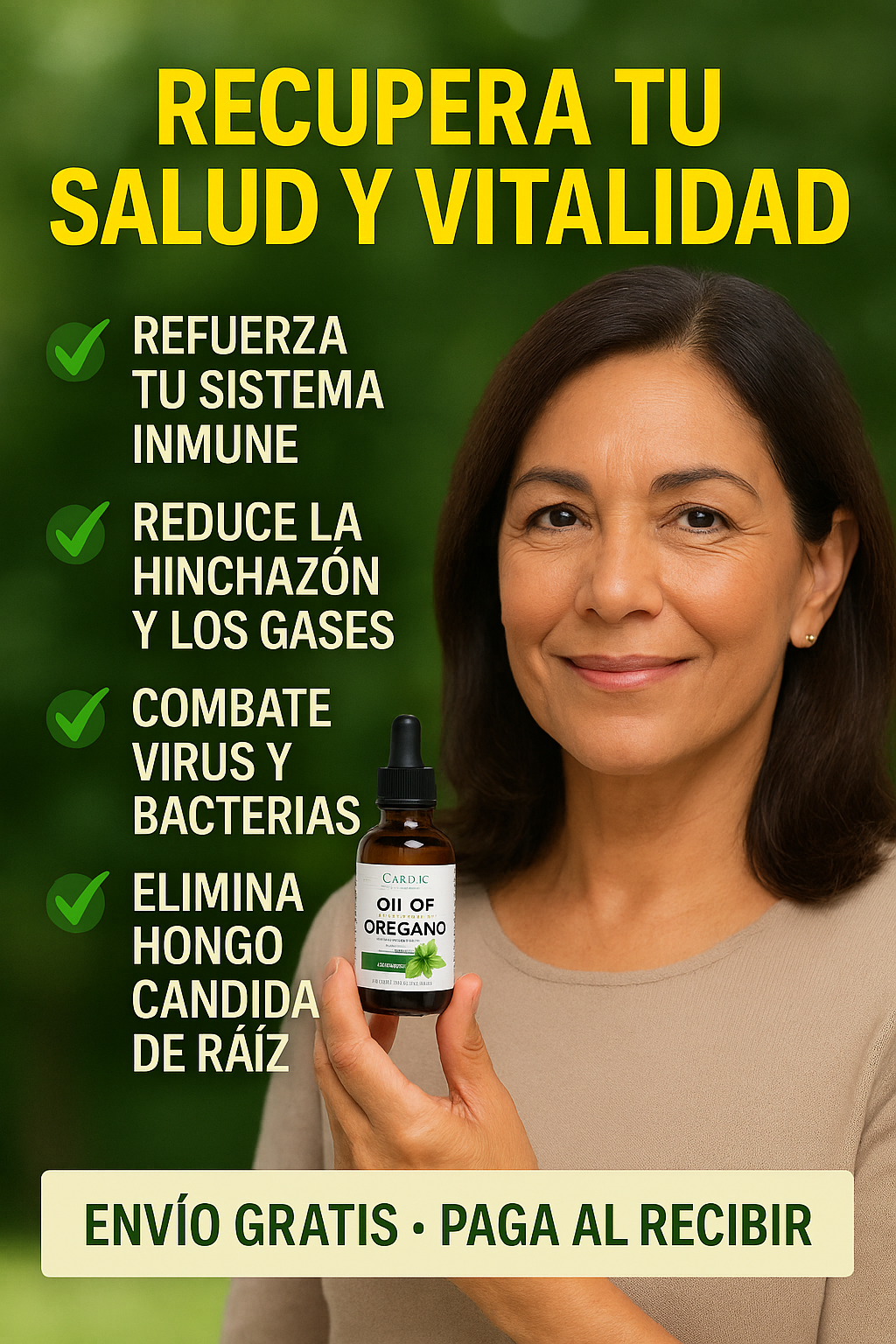 ⭐ Aceite de Orégano en Gotas – Recupera tu Bienestar Natural