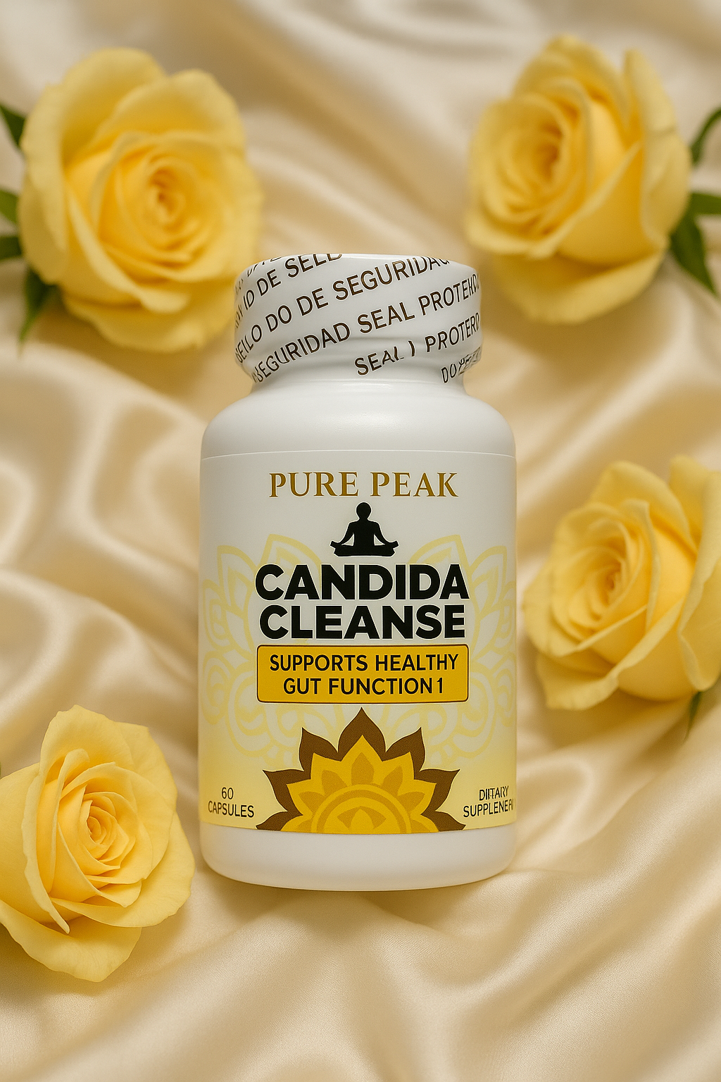 🌿 CÁNDIDA CLEANSE ORIGINAL 🍄 60 CÁPSULAS - Detox natural para reducir hinchazón y mejorar tu digestión