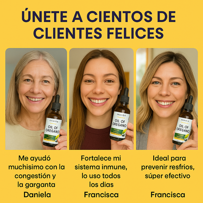 ⭐ Aceite de Orégano en Gotas – Recupera tu Bienestar Natural
