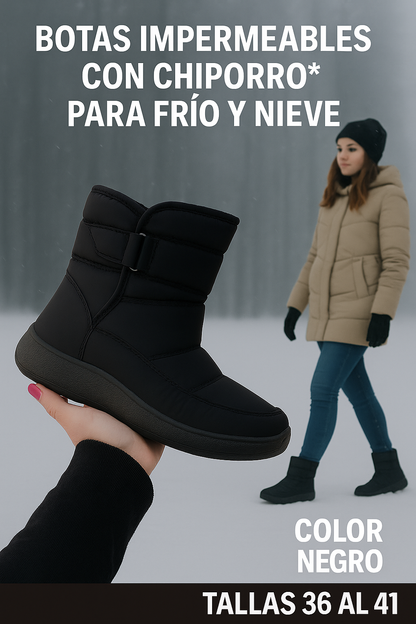 Botines Impermeables con chiporro 🔥