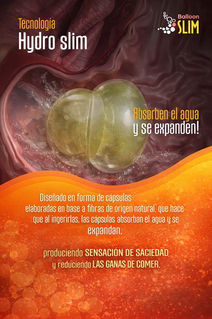 Balloon Slim 120 cápsulas – Controla el apetito naturalmente sin efecto rebote 🌿