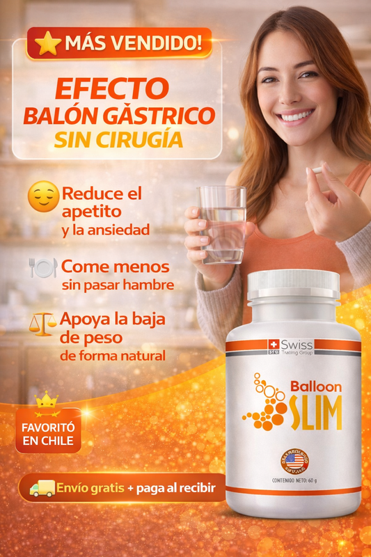 Balloon Slim 120 cápsulas – Controla el apetito naturalmente sin efecto rebote 🌿