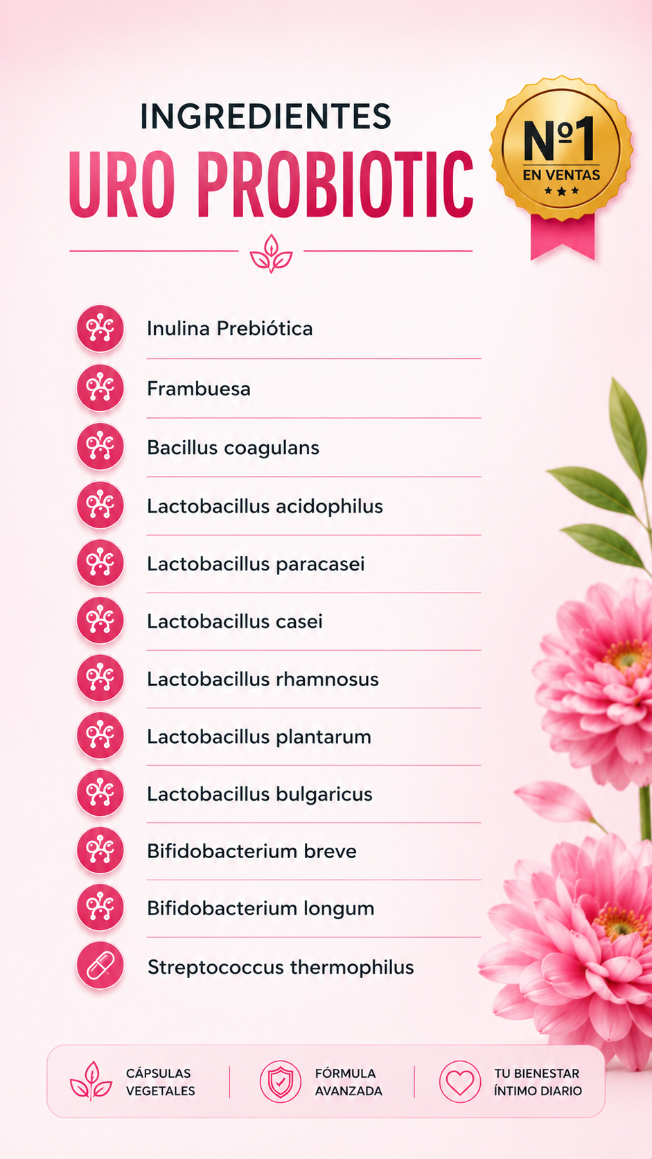 URO Probióticos Original - Salud íntima Femenina 🌸