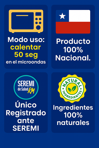 🌿 Guatero de Semillas para Cuello y Hombros 🔥