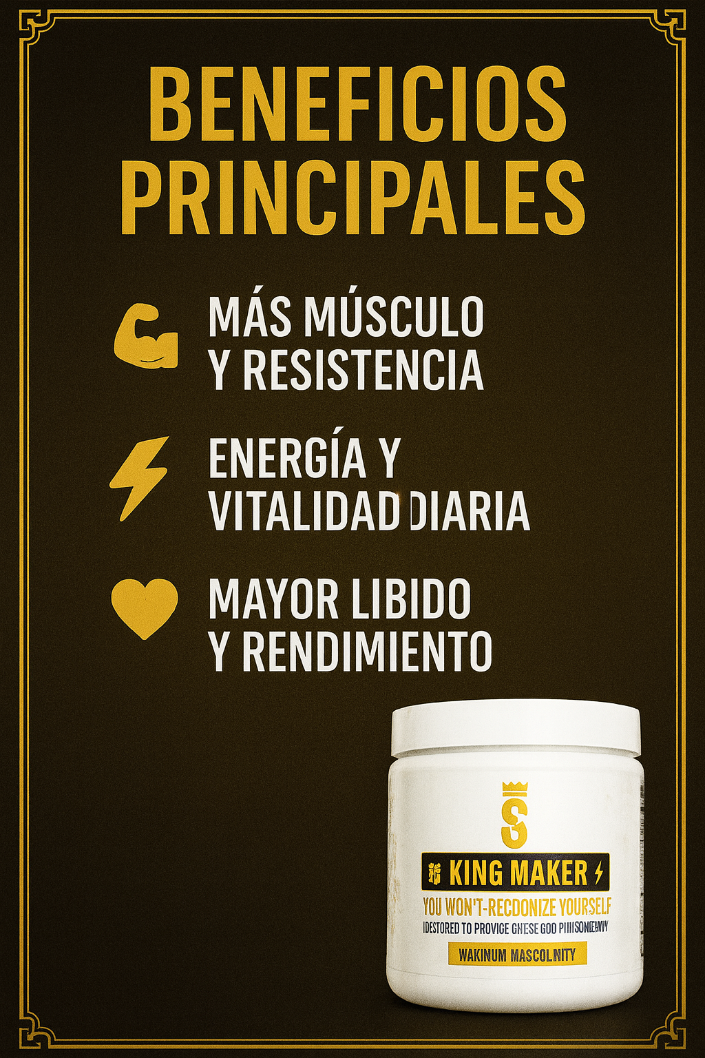 👑 KING MAKER – Activa tu Potencial Masculino 🔥