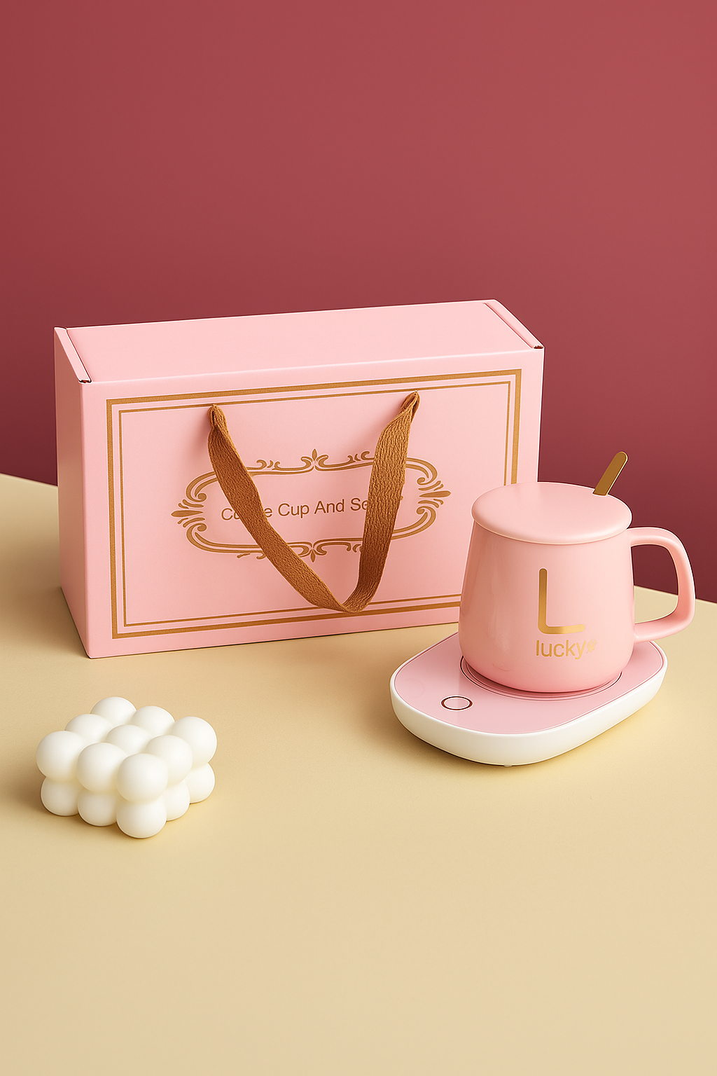 ☕Taza con calentador eléctrico 🔥