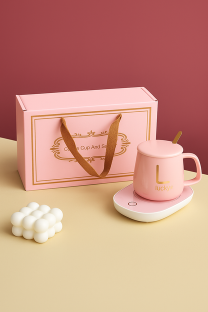 ☕Taza con calentador eléctrico 🔥