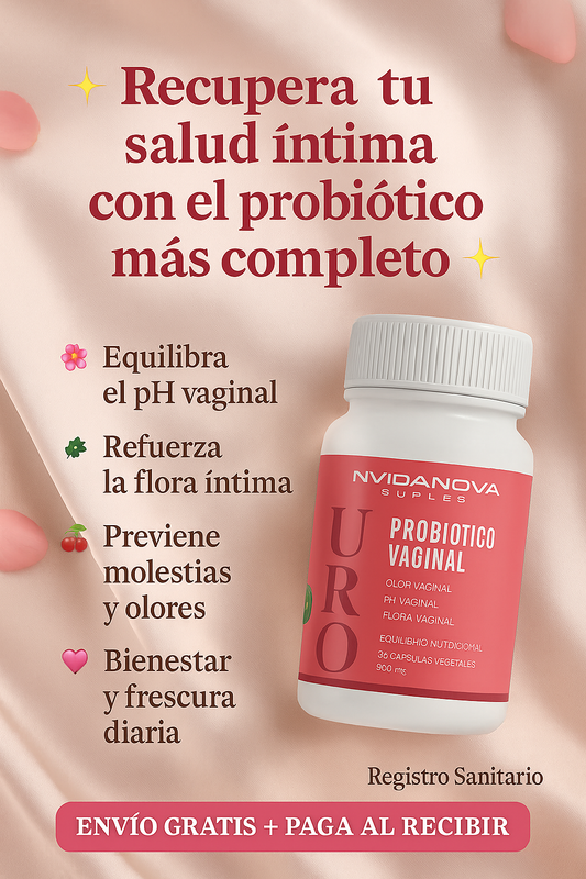 URO Salud Femenina – Probiótico Original 🌸