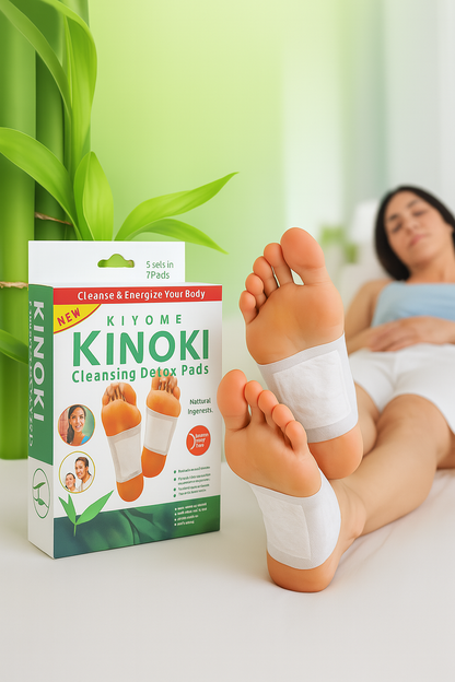 🌿PARCHES DESINTOXICANTES KINOKI 3X1 (30 UNIDADES)