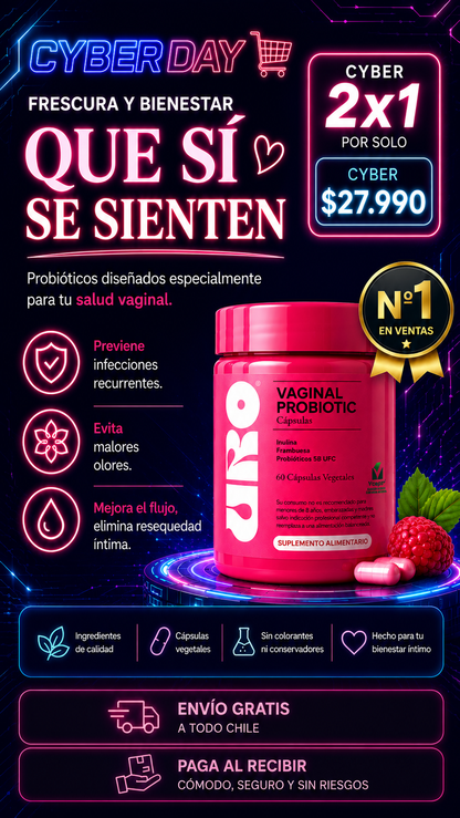 URO Probióticos Original - Salud íntima Femenina 🌸