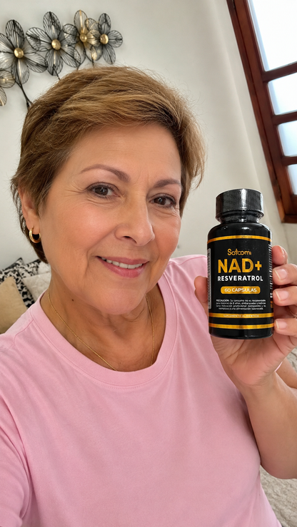 ✨ Resveratrol + NAD Premium 1500mg (60 Cápsulas)💊