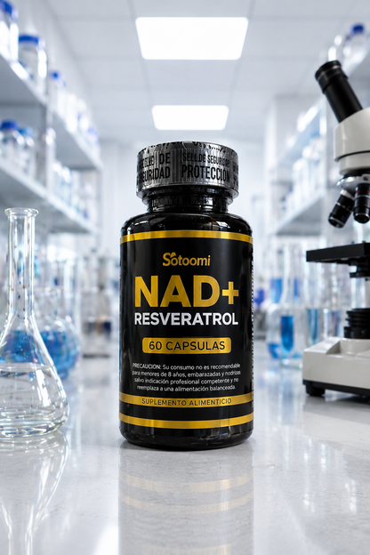 ✨ Resveratrol + NAD Premium 1500mg (60 Cápsulas)💊
