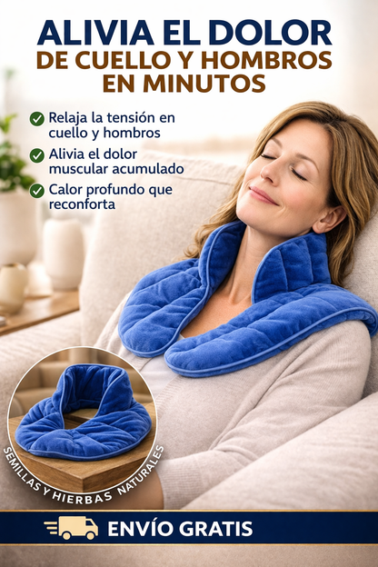🌿 Guatero de Semillas para Cuello y Hombros - Alivia el dolor y la inflamación naturalmente
