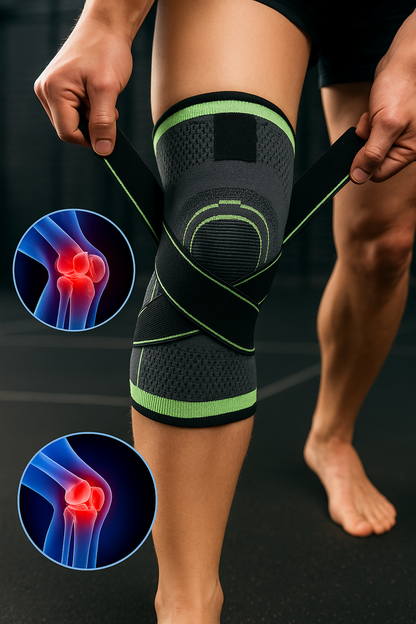 Rodilleras De Compresion Ajustable 2X1 🥇