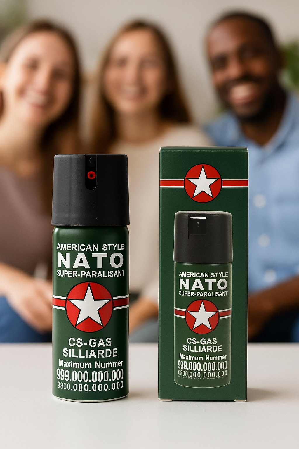 🛡️ Spray de Defensa Personal – Gas Pimienta 60ml 🔒🔥