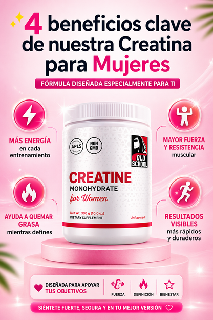 💪 Creatina Monohidratada + Colágeno y Aminoácidos para Mujeres Power 🚺⚡