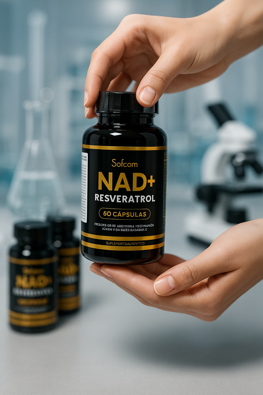 ✨ Resveratrol + NAD Premium (60 Cápsulas) 💊