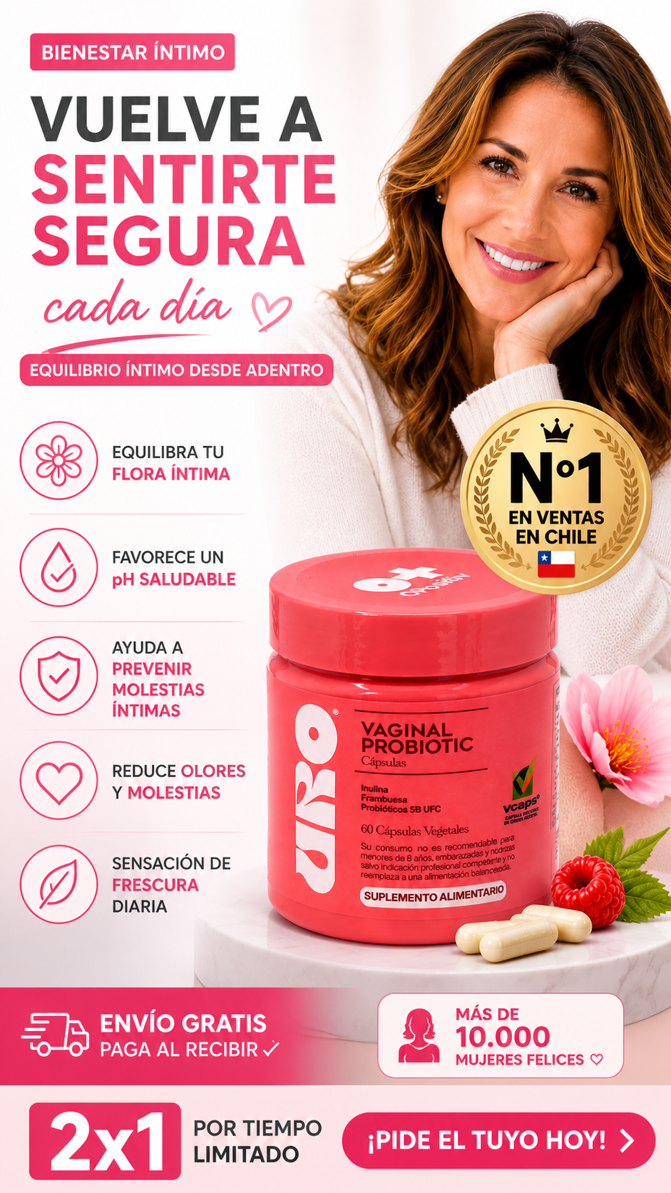 URO Probióticos Original - Salud íntima Femenina 🌸