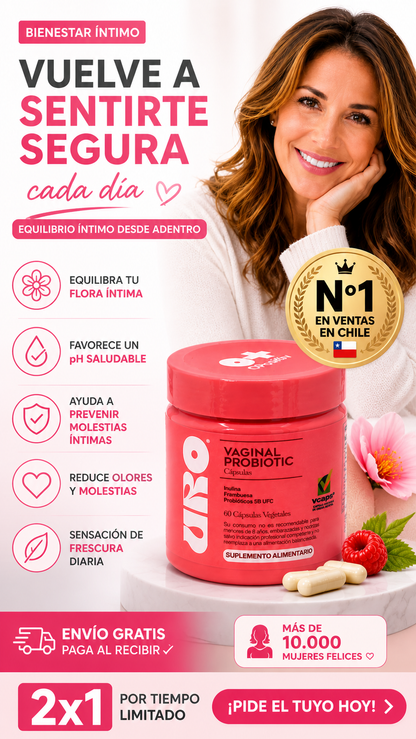 URO Probióticos Original - Salud íntima Femenina 🌸