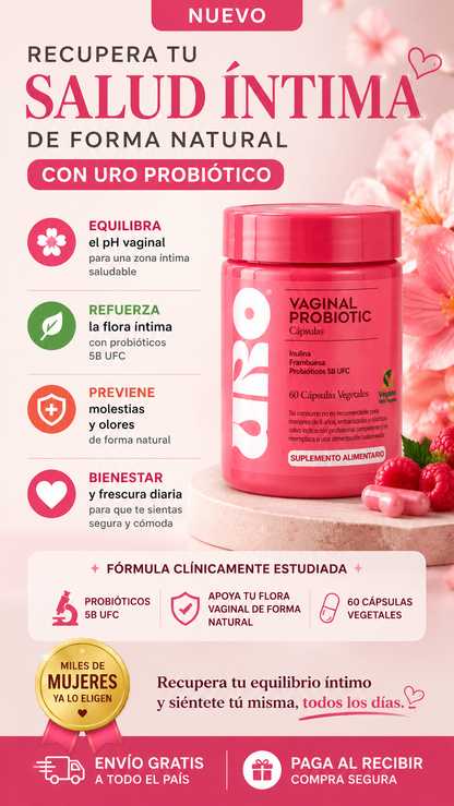 URO Probióticos Original - Salud íntima Femenina 🌸