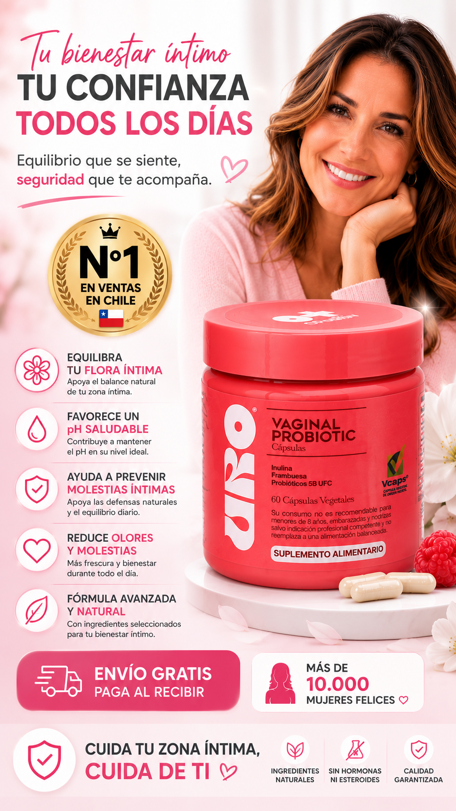 URO Probióticos Original - Salud íntima Femenina 🌸