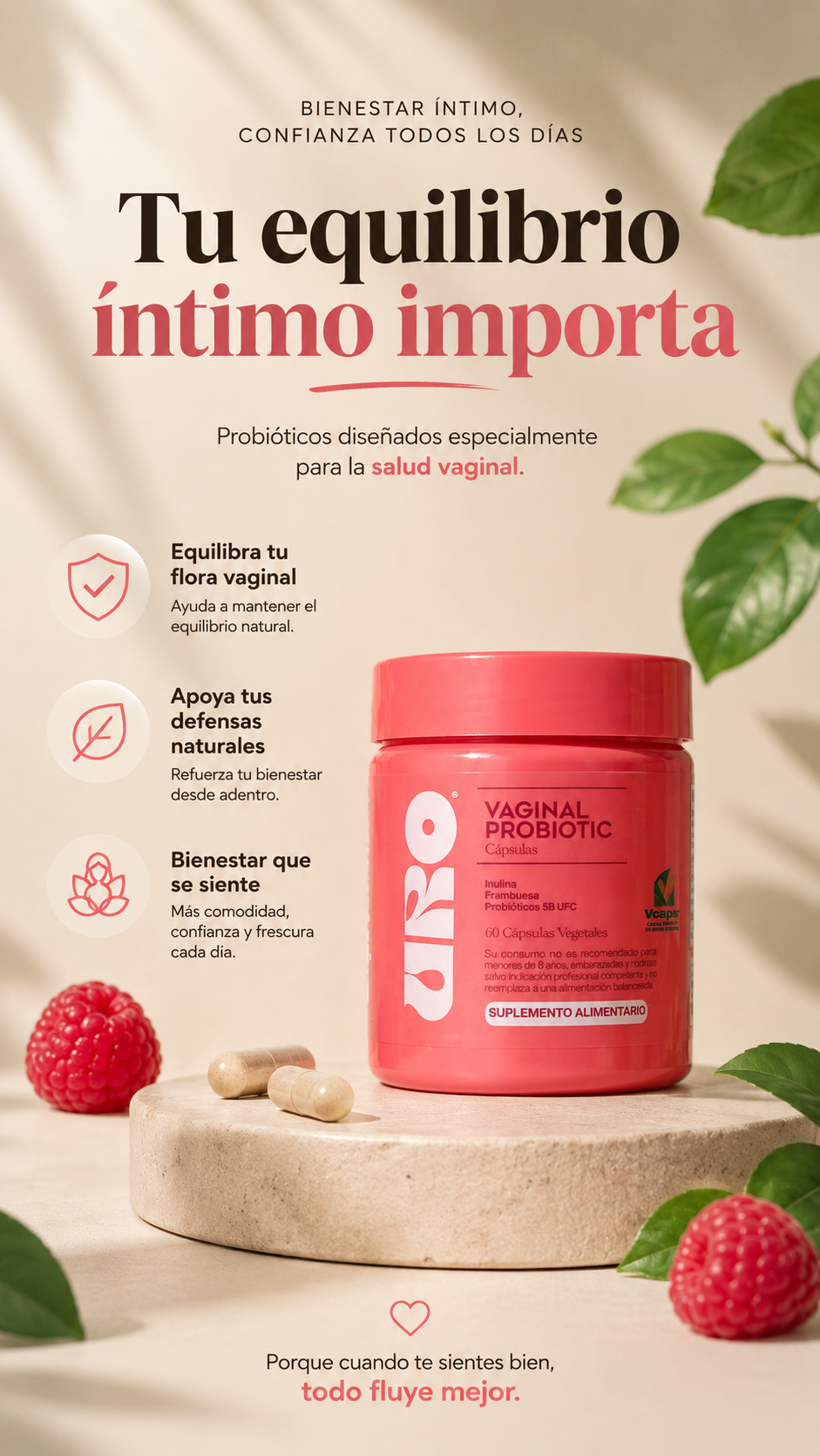 URO Probióticos Original - Salud íntima Femenina 🌸