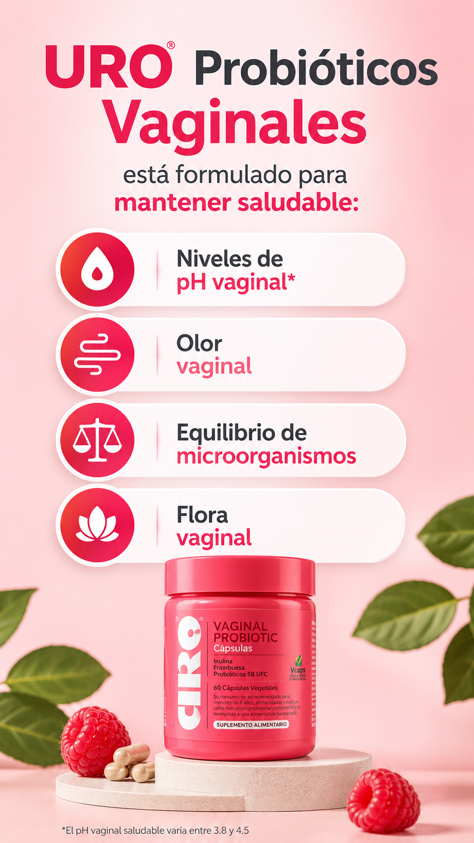 URO Probióticos Original - Salud íntima Femenina 🌸