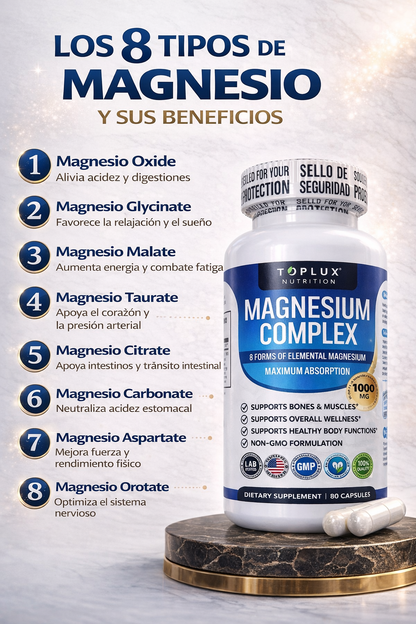 Magnesio Complex 8 en 1 TERRANOVA