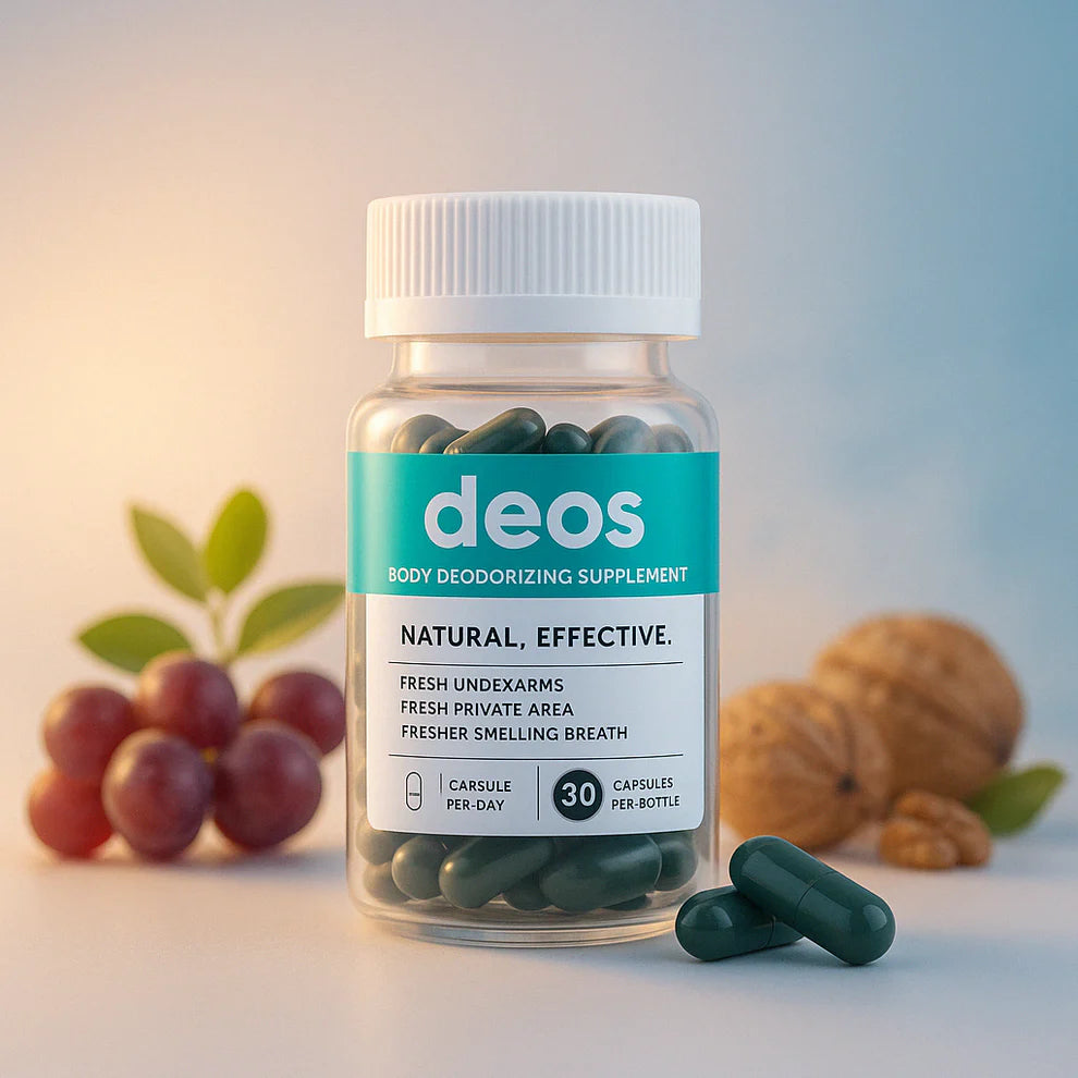 🌿DEOS Natural Fresh™ 30 Cápsulas 💊