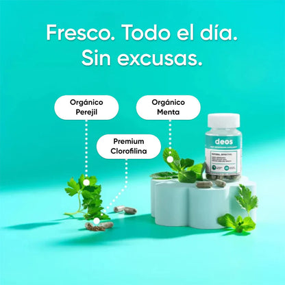🌿DEOS Natural Fresh™ 30 Cápsulas 💊