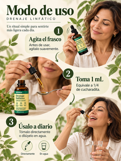 Aurelys Drenaje Linfático™ – Menos retención, más ligereza y bienestar cada día.
