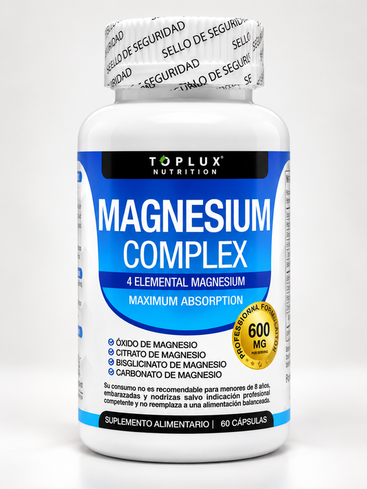 MAGNESIO COMPLEX 600MG 4 en 1