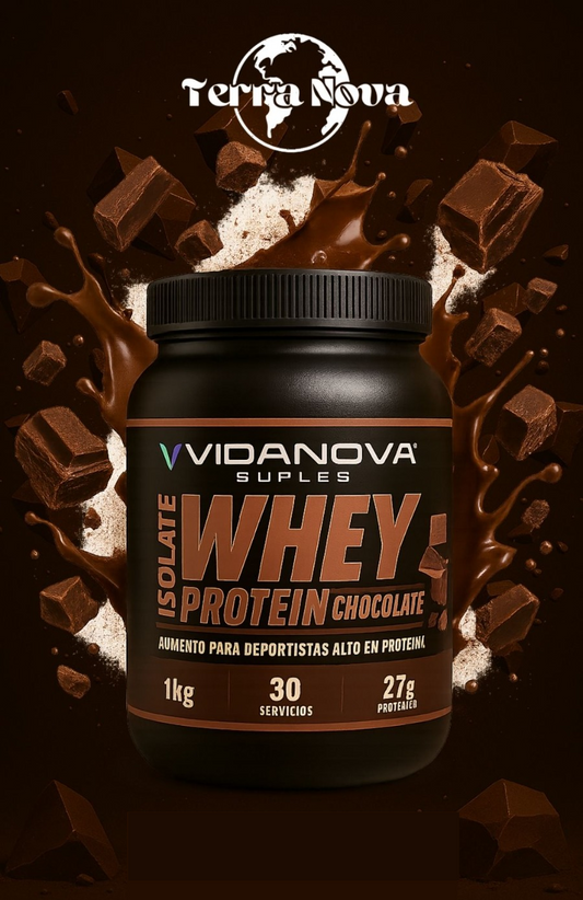 💥 Isolate Whey Protein 1KG Sabor Chocolate 🍫