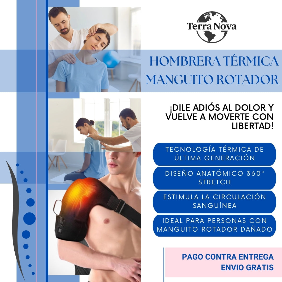 💥 Hombrera Térmica Ortopédica con carga USB🔥